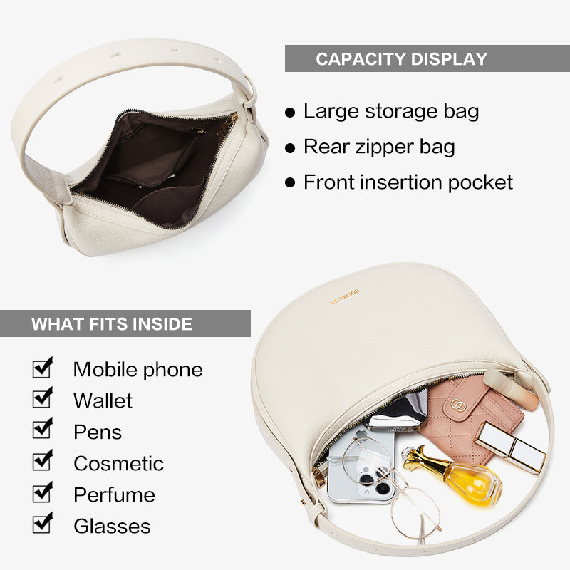 [Madeline Bag] BOSTANTEN Tas Wanita 3 in 1 – Selempang, Handbag & Shoulder Bag