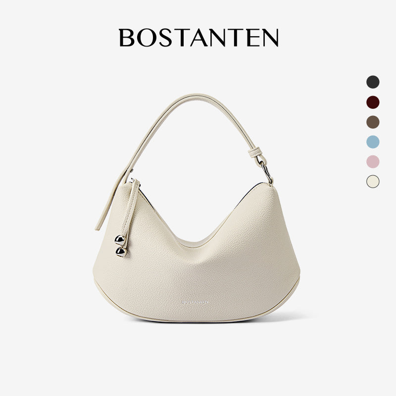 [Loop Bag] BOSTANTEN Tas Selempang Wanita Tas Tangan Silinder Premium Kulit Multi Carry Hand/Underarm/Crossbody Fashion