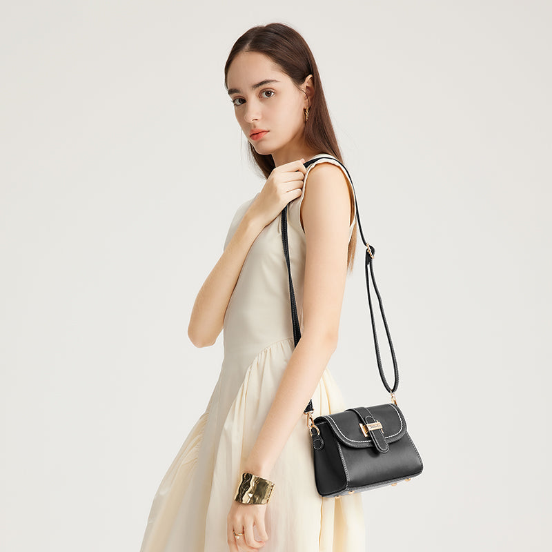 [Harley Bag] BOSTANTEN Tas Selempang & Bahu Wanita – Kulit Sintetis