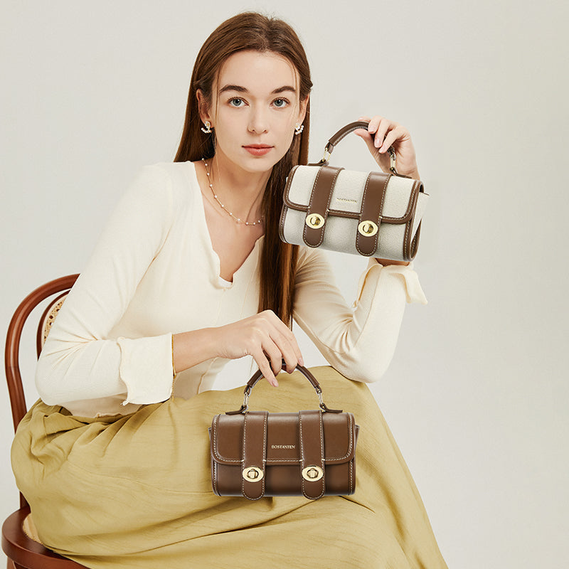 [Marsya Bag] BOSTANTEN Tas Wanita 2 in 1 – Shoulder & Handbag Cambridge Style