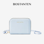 [Vallen Wallet] BOSTANTEN Dompet Kecil Wanita 2 in 1 Bertali Warna Variatif