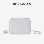 [Vallen Wallet] BOSTANTEN Dompet Kecil Wanita 2 in 1 Bertali Warna Variatif