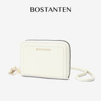 [Vallen Wallet] BOSTANTEN Dompet Kecil Wanita 2 in 1 Bertali Warna Variatif