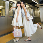 [Ice Cream Bag] BOSTANTEN Tas Bahu Wanita Hobo Bag 2025 Casual & Simple Totebag Shoulder Kuliah Korea Pu Tas Wanita