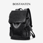 BOSTANTEN Tas Ransel Pria Nilon Tahan Air Tas Rekreasi Tas Mahasiswa Berkapasitas Besar