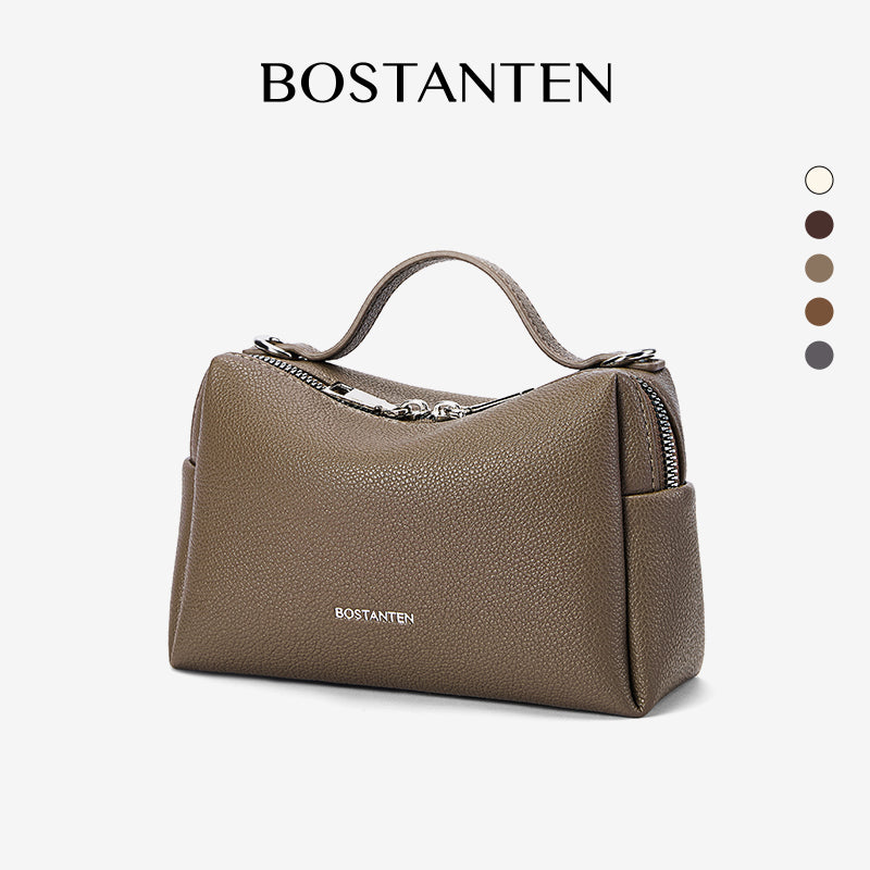[Vanity Bag] BOSTANTEN Tas Selempang Wanita Premium Kulit Sintetis & Suede - Multifungsi 3in1 Handheld Crossbody Bag