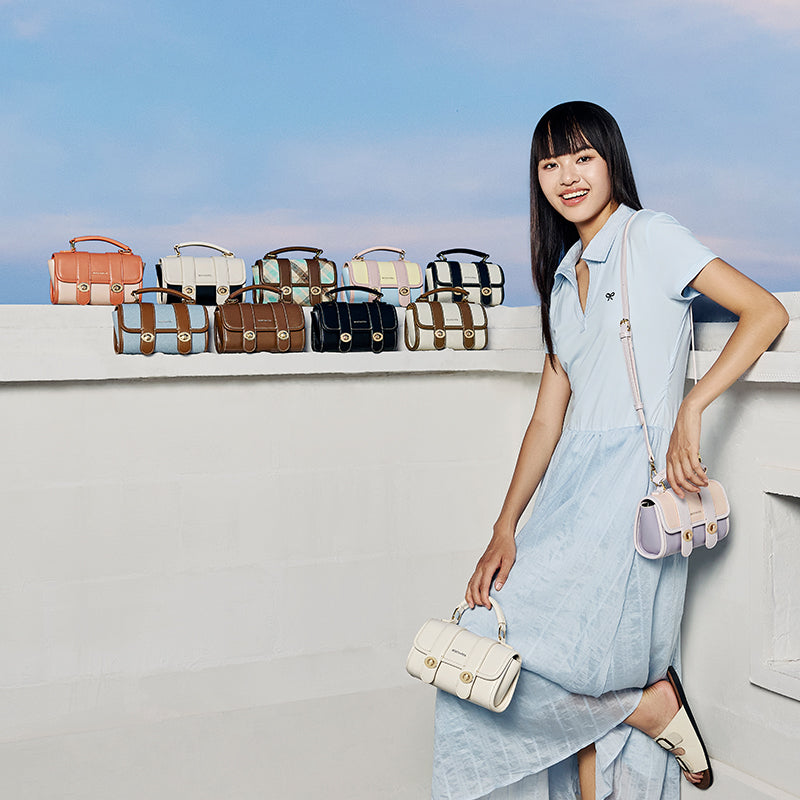 [Marsya Bag] BOSTANTEN Tas Wanita 2 in 1 – Shoulder & Handbag Cambridge Style