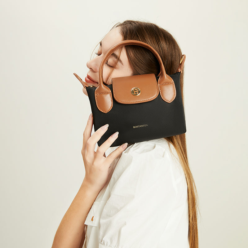 [Charli Bag] BOSTANTEN Tas Mini Canvas – Selempang & Tangan Wanita