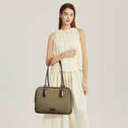 [Suede Toast Bag] BOSTANTEN Totebag Wanita Tas laptop 13,3 inci Tas Bahu Kuliah Terbaru Tas Bahu Kekinian