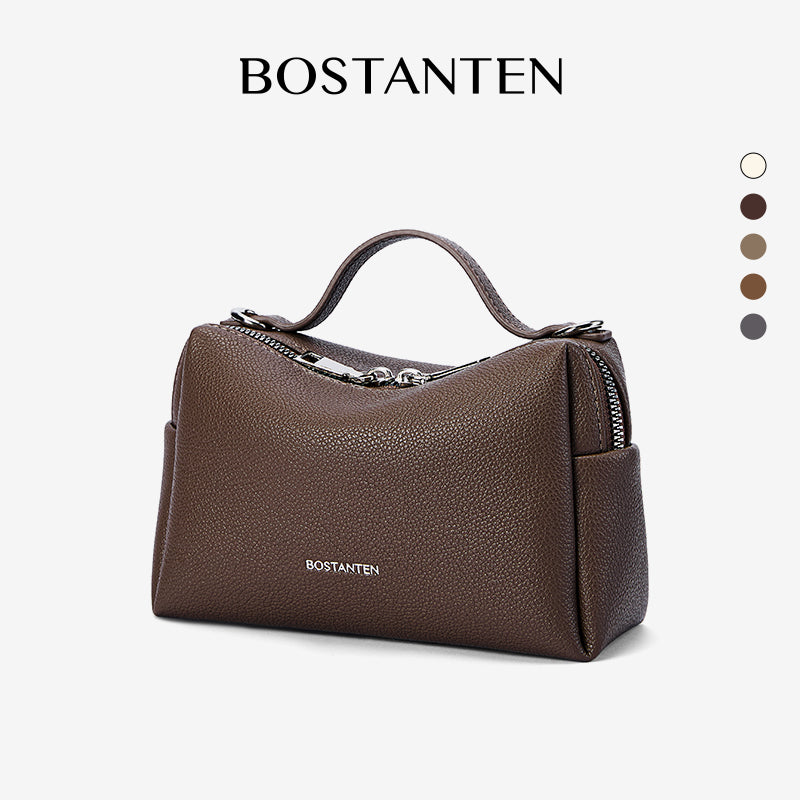 [Vanity Bag] BOSTANTEN Tas Selempang Wanita Premium Kulit Sintetis & Suede - Multifungsi 3in1 Handheld Crossbody Bag
