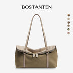 [Book Tote Bag] BOSTANTEN Totebag Dua Sisi – Tas Bahu Besar Elegan Bergaya Korea