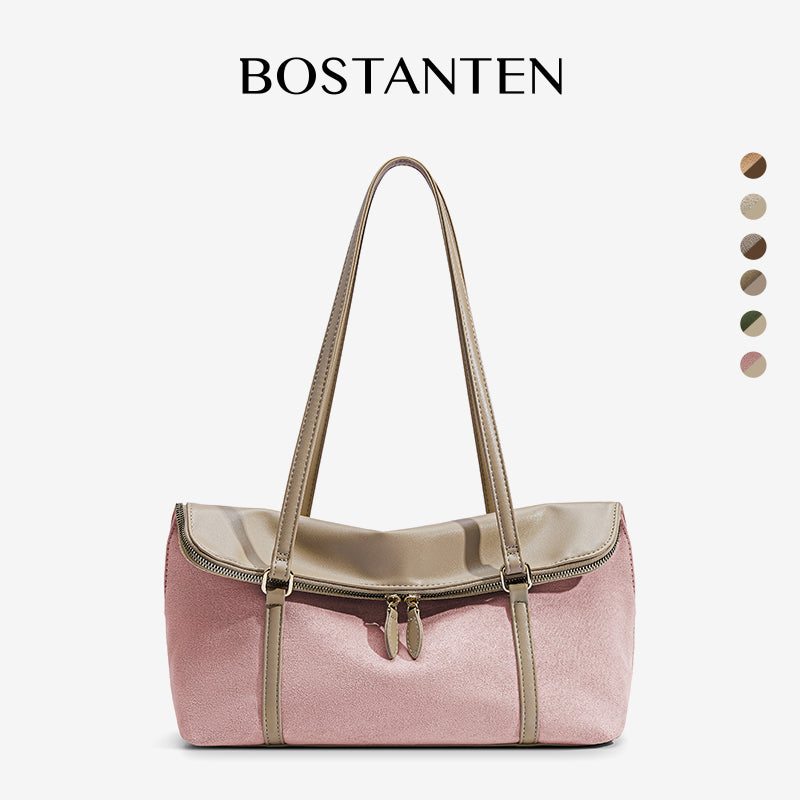 [Book Tote Bag] BOSTANTEN Totebag Dua Sisi – Tas Bahu Besar Elegan Bergaya Korea