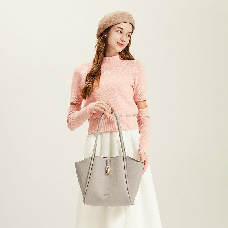 [Aggie Bag] BOSTANTEN Tas Wanita 2 in 1 – Selempang & Tote Kulit Sintetis