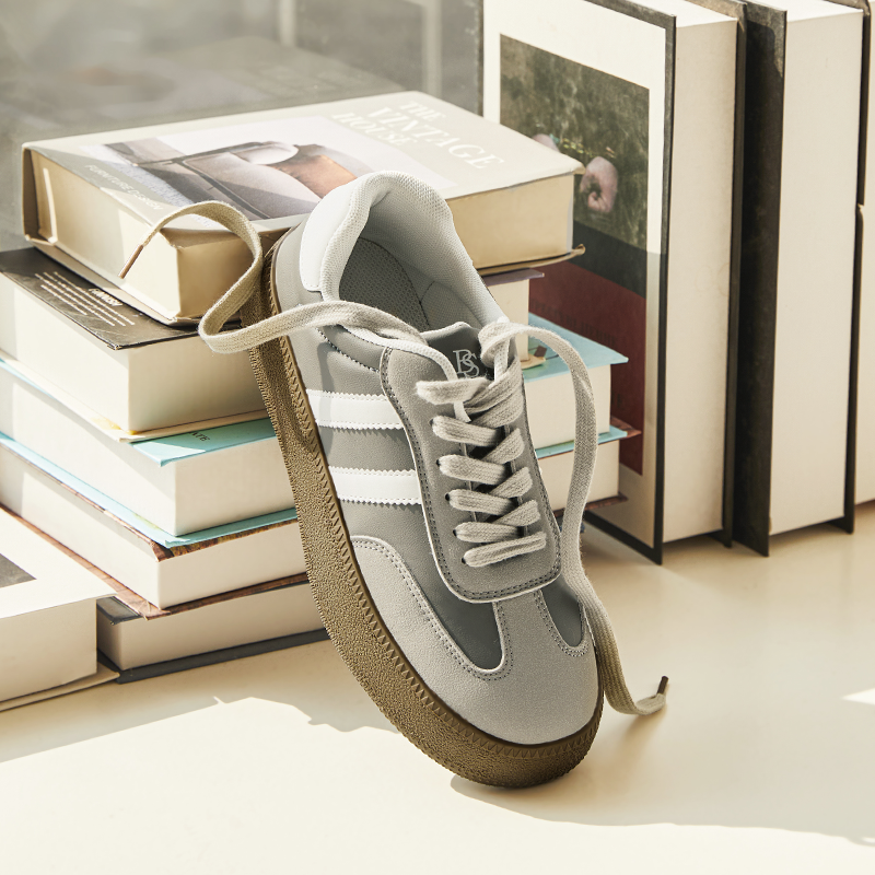 [Kelly Shoes] Bostanten Sepatu Sneakers Wanita Sam-ba Sepatu casual terbaru