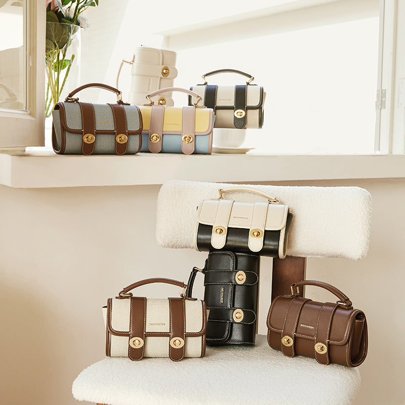 [Marsya Bag] BOSTANTEN Tas Wanita 2 in 1 – Shoulder & Handbag Cambridge Style