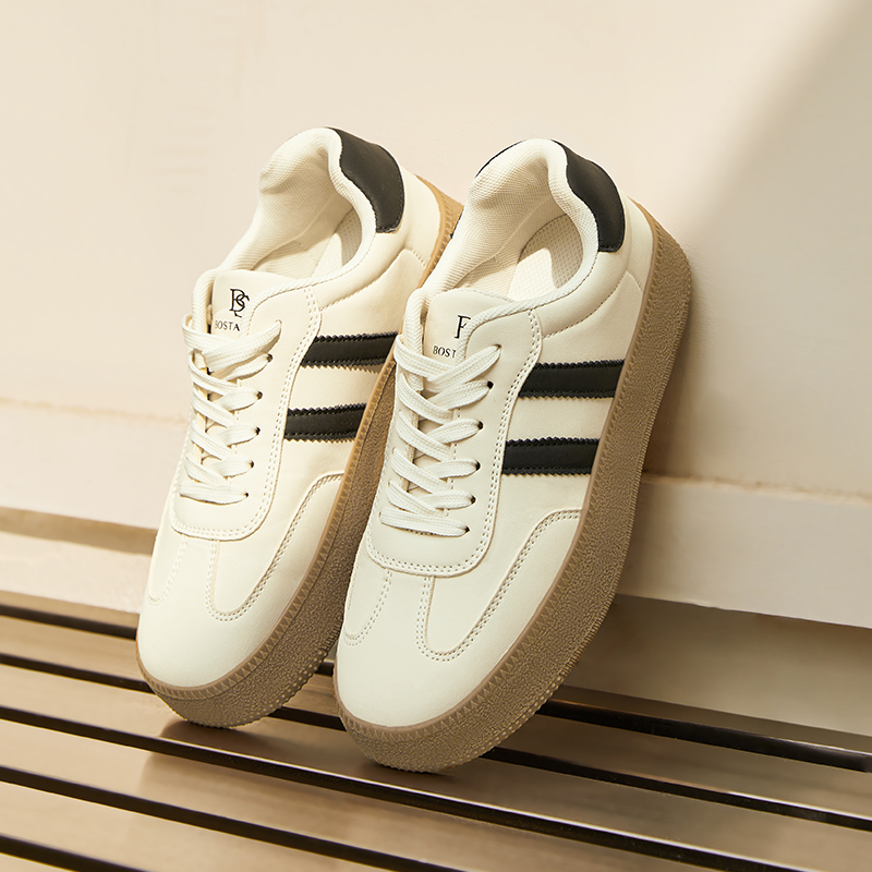 [Kelly Shoes] Bostanten Sepatu Sneakers Wanita Sam-ba Sepatu casual terbaru