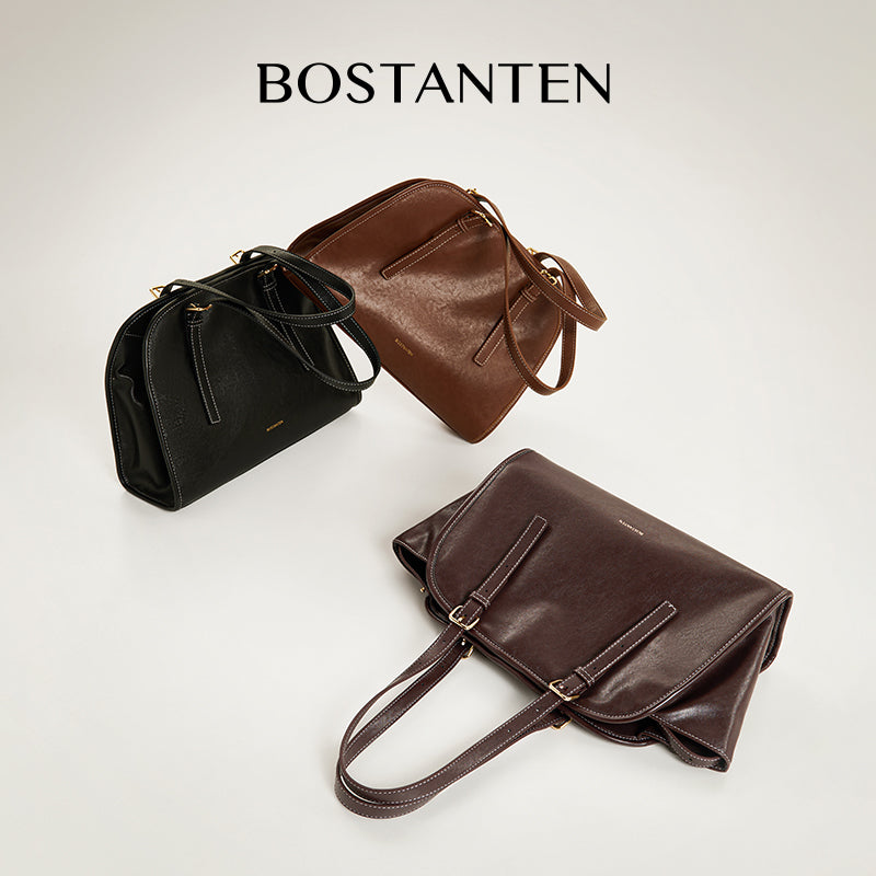 [Cora bag] BOSTANTEN Totebag Wanita Tas Tote Bag for Travel Tas Bahu Wanita Shoulder Bag Tas Laptop 14 Inch