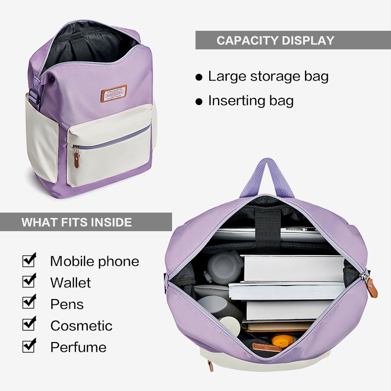 BOSTANTEN Tas Ransel Wanita / Backpack Wanita / Bahan Nilon / Tahan Air