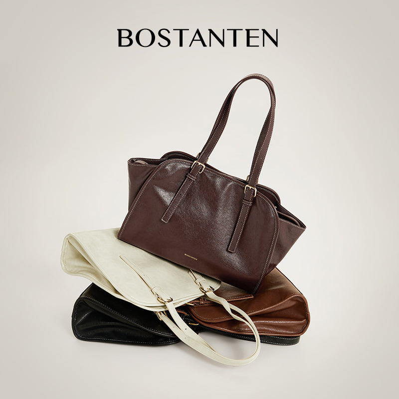 [Cora bag] BOSTANTEN Totebag Wanita Tas Tote Bag for Travel Tas Bahu Wanita Shoulder Bag Tas Laptop 14 Inch