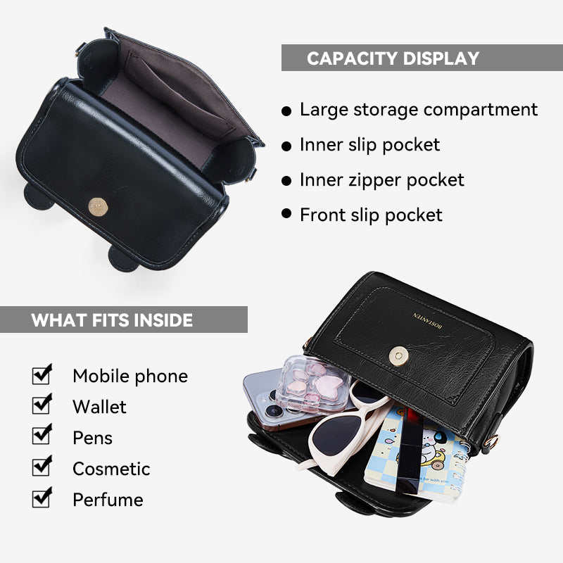 [Mini Ice Cream Bag] BOSTANTEN Tas Wanita Mini Satchel Small Exquisite Versatile Waterproof Tas Selempang Wanita Terbaru