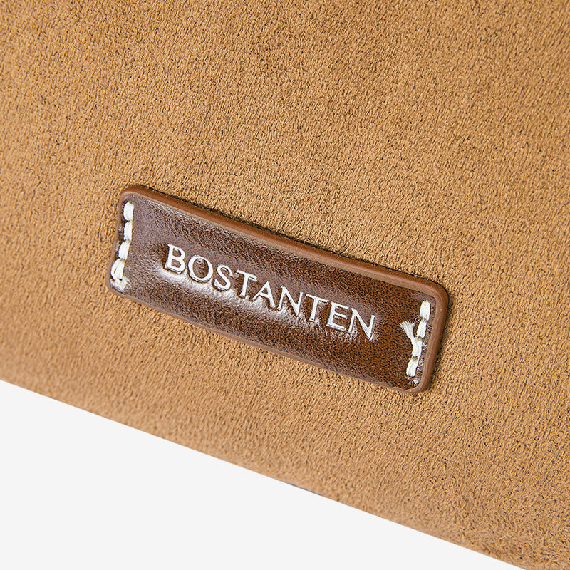 [Suede Toast Bag] BOSTANTEN Totebag Wanita Tas laptop 13,3 inci Tas Bahu Kuliah Terbaru Tas Bahu Kekinian