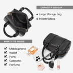 [Ashline Bag] BOSTANTEN Tas Selempang & Handbag Wanita – Kulit Sintetis & Kapasitas Besar