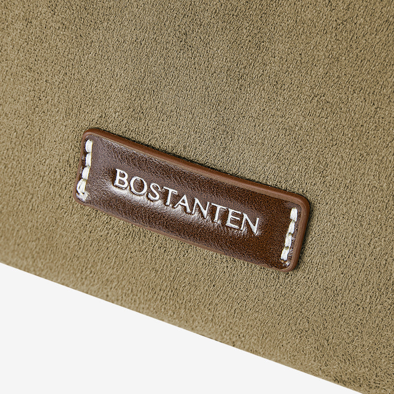 [Suede Toast Bag] BOSTANTEN Totebag Wanita Tas laptop 13,3 inci Tas Bahu Kuliah Terbaru Tas Bahu Kekinian