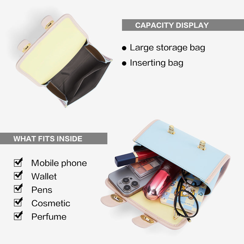 [Marsya Bag] BOSTANTEN Tas Wanita 2 in 1 – Shoulder & Handbag Cambridge Style