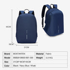 Bostanten Liteflex Tas Ransel Pria Tas Laptop Expandable Anti Air Backpack Kerja Sekolah Kuliah Travelling Outdoor