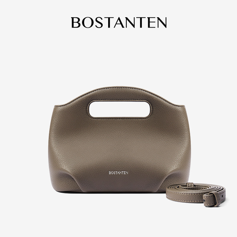 [Hudson Bag] BOSTANTEN Tas Selempang Wanita Mini Lucu - 3in1 Crossbody/Underarm/Tangan, Desain Handle Unik & Tali Adjustable