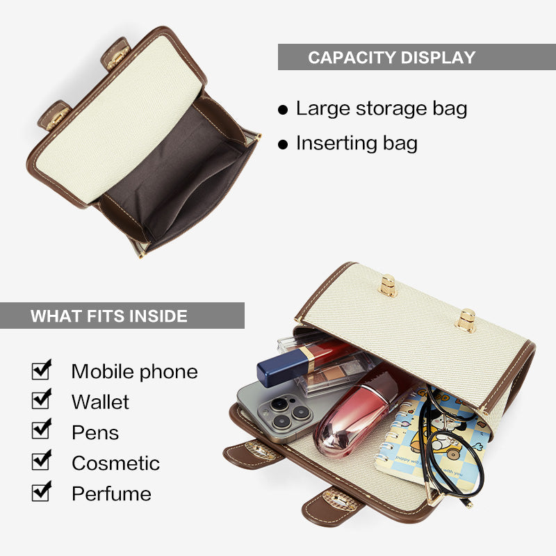 [Marsya Bag] BOSTANTEN Tas Wanita 2 in 1 – Shoulder & Handbag Cambridge Style