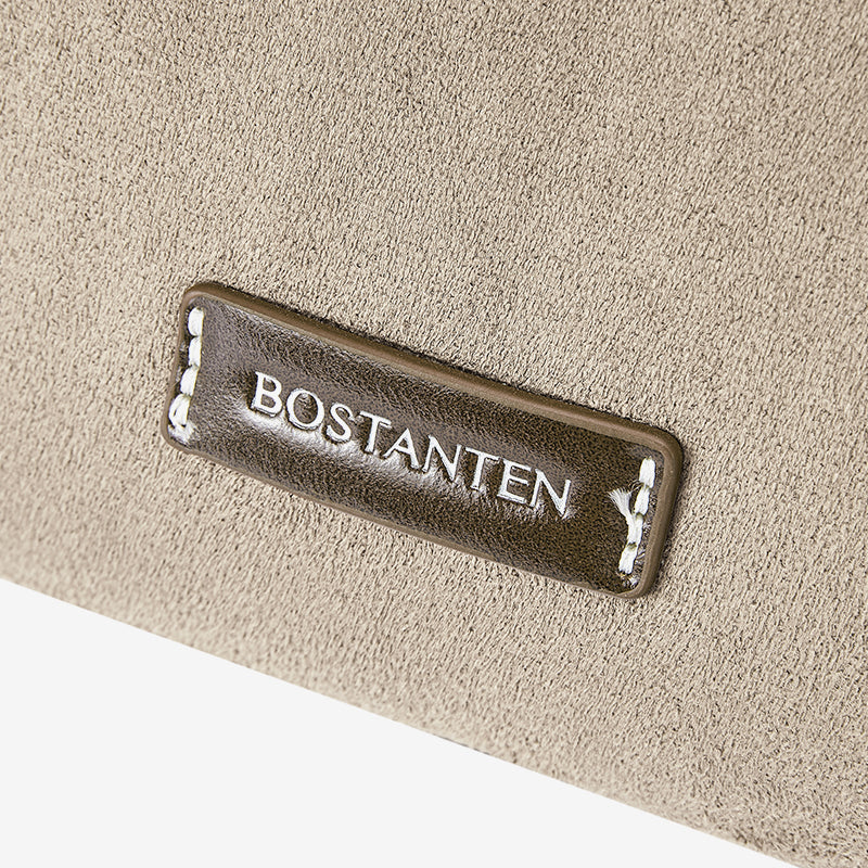 [Suede Toast Bag] BOSTANTEN Totebag Wanita Tas laptop 13,3 inci Tas Bahu Kuliah Terbaru Tas Bahu Kekinian