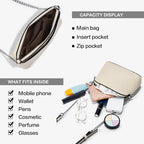 [Half Moon Bag] BOSTANTEN Tas Selempang Wanita – Slingbag Elegan Formal/Casual Kulit Sintetis