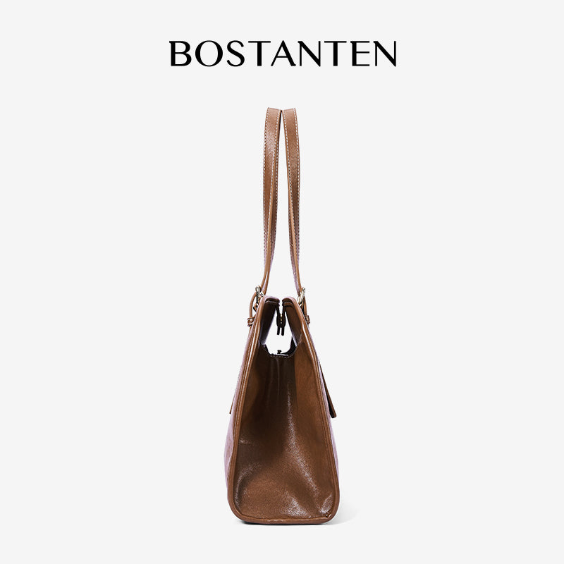 [Cora bag] BOSTANTEN Totebag Wanita Tas Tote Bag for Travel Tas Bahu Wanita Shoulder Bag Tas Laptop 14 Inch