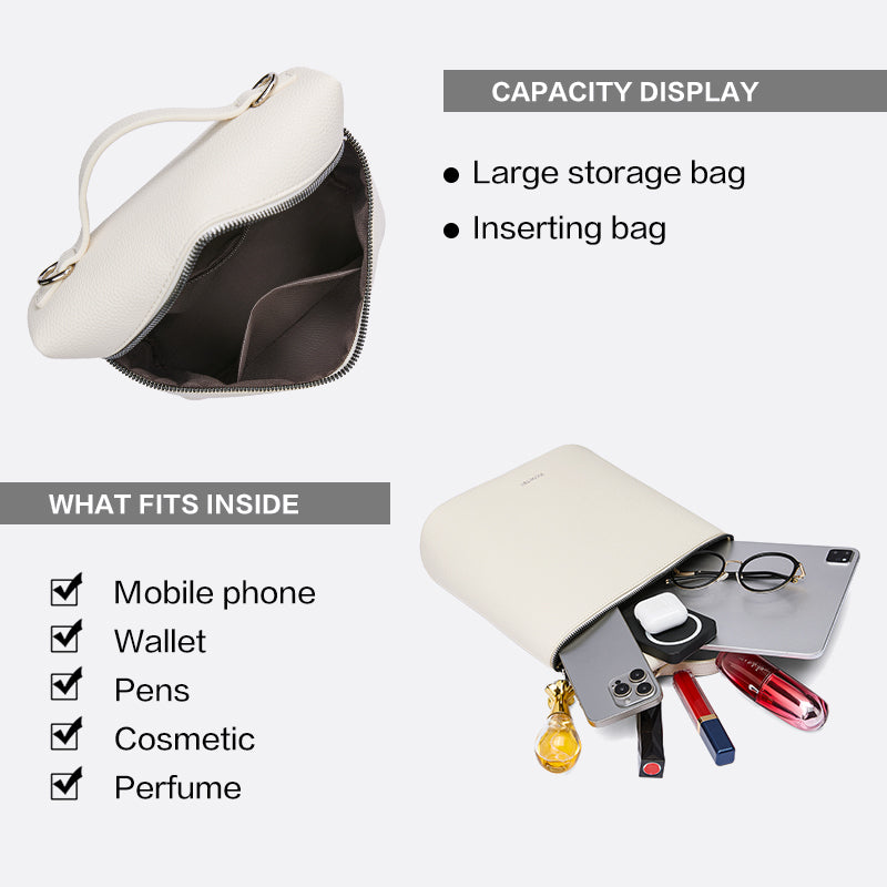 [Cendy Bag] BOSTANTEN Tas Wanita 2 in 1 – Ransel & Selempang Fashion dari PU Leather Premium