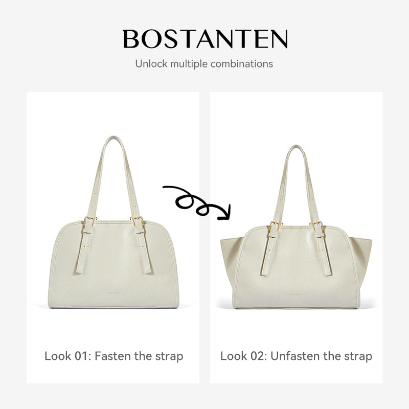 [Cora bag] BOSTANTEN Totebag Wanita Tas Tote Bag for Travel Tas Bahu Wanita Shoulder Bag Tas Laptop 14 Inch