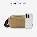 BOSTANTEN Tas Pinggang Pria Tahan Air Tersedia