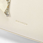 [Mila Bag] BOSTANTEN Totebag Kulit Wanita – Monogram Medium, Gaya Korea Casual