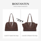 [Cora bag] BOSTANTEN Totebag Wanita Tas Tote Bag for Travel Tas Bahu Wanita Shoulder Bag Tas Laptop 14 Inch
