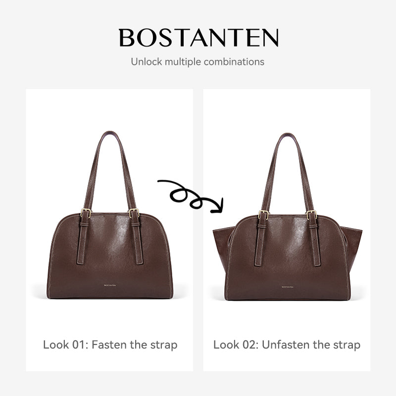 [Cora bag] BOSTANTEN Totebag Wanita Tas Tote Bag for Travel Tas Bahu Wanita Shoulder Bag Tas Laptop 14 Inch