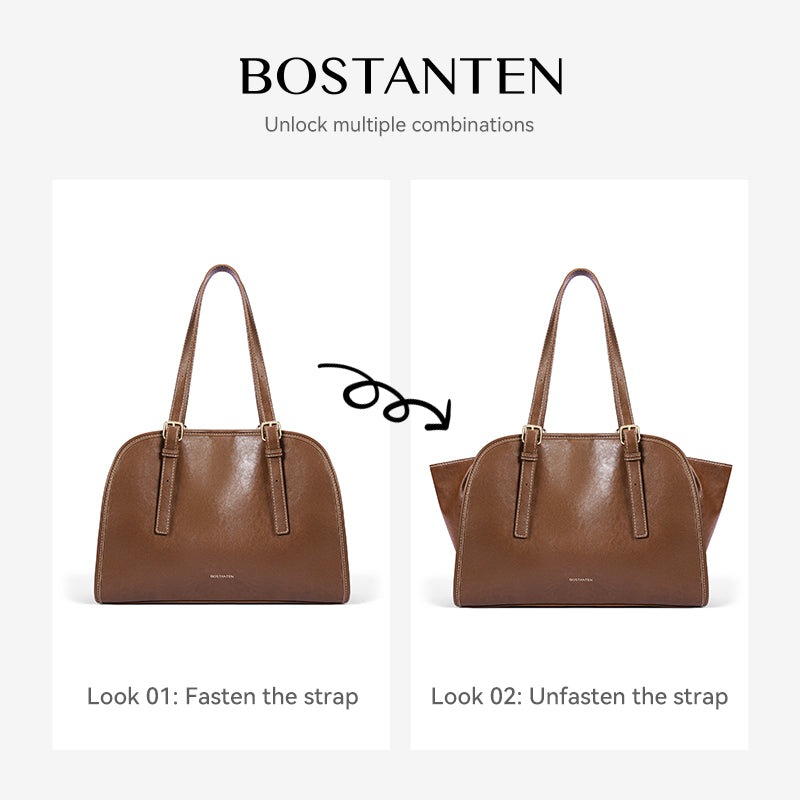 [Cora bag] BOSTANTEN Totebag Wanita Tas Tote Bag for Travel Tas Bahu Wanita Shoulder Bag Tas Laptop 14 Inch