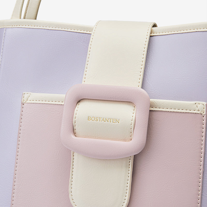 [Ice Cream Bag] BOSTANTEN Tas Bahu Wanita Hobo Bag 2025 Casual & Simple Totebag Shoulder Kuliah Korea Pu Tas Wanita