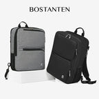 Bostanten Dualpack Bag Tas Ransel Pria Expandable Tas Laptop Anti Air untuk Kerja Bisnis Sekolah Kuliah
