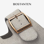 BOSTANTEN Ark Classic Flat Sandal Wanita Sepatu Casual Birken Slide Dua Buckle Umroh Haji Empuk Nyaman Anti Slip