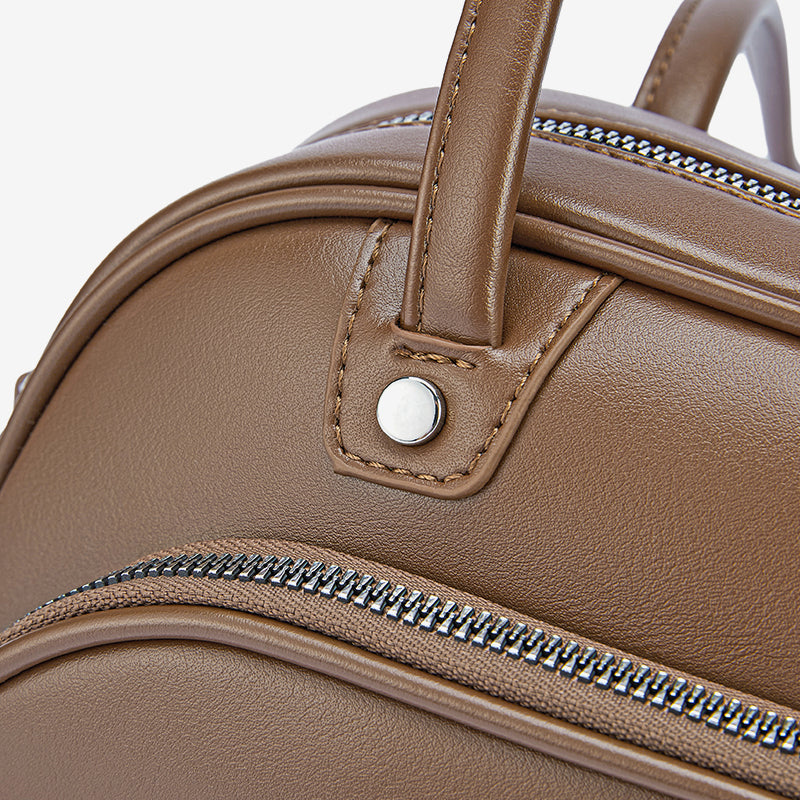 [Bobo Bag] BOSTANTEN Tas tangan wanita mode baru Tas Bahu Tas Bowling Desain