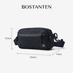 BOSTANTEN Tas Pinggang Pria Tas Bahu Pria Waistbag Pria Clucth Bag Tahan Air