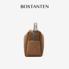 [Vanity Bag] BOSTANTEN Tas Selempang Wanita Premium Kulit Sintetis & Suede - Multifungsi 3in1 Handheld Crossbody Bag