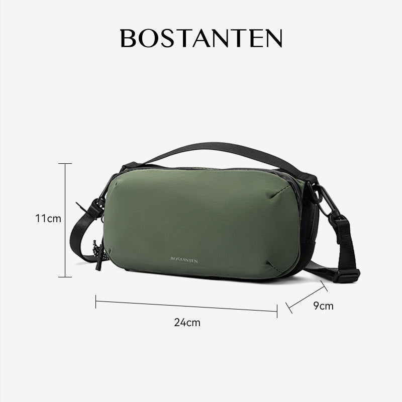 Bostanten Tas Pria Selempang Pinggang Sling Waist Bag Waterproof