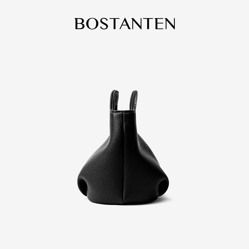 [Hudson Bag] BOSTANTEN Tas Selempang Wanita Mini Lucu - 3in1 Crossbody/Underarm/Tangan, Desain Handle Unik & Tali Adjustable