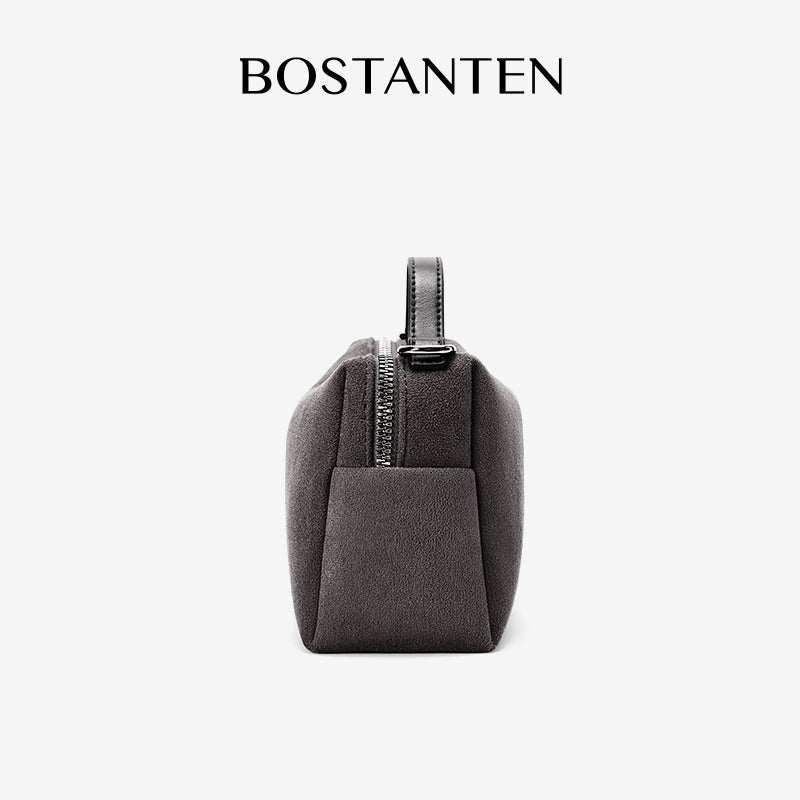 [Vanity Bag] BOSTANTEN Tas Selempang Wanita Premium Kulit Sintetis & Suede - Multifungsi 3in1 Handheld Crossbody Bag